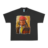 Pigment Black geronimo apache warrior native american t shirt Urban Heavy Tee - linhVisuals