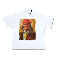 White geronimo apache warrior native american t shirt Urban Heavy Tee - linhVisuals