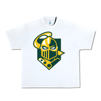 White the clarkson golden knights Urban Heavy Tee - linhVisuals
