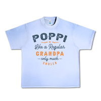 Grape Ice Mens Poppi Like a Regular Grandpa Funny Fathers Day Urban Heavy Tee - linhVisuals