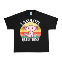 Black i axolotl questions funny axolotl costume for axolotl lovers t shirt Urban Heavy Tee - linhVisuals