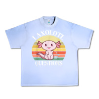 Grape Ice i axolotl questions funny axolotl costume for axolotl lovers t shirt Urban Heavy Tee - linhVisuals