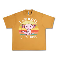 Peanut Butter i axolotl questions funny axolotl costume for axolotl lovers t shirt Urban Heavy Tee - linhVisuals