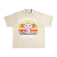 Sandshell i axolotl questions funny axolotl costume for axolotl lovers t shirt Urban Heavy Tee - linhVisuals
