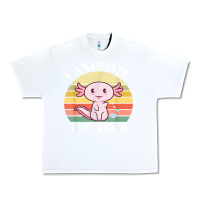 White i axolotl questions funny axolotl costume for axolotl lovers t shirt Urban Heavy Tee - linhVisuals
