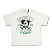 Pistachio vintage mighty sports ducks Urban Heavy Tee - linhVisuals