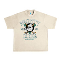 Sandshell vintage mighty sports ducks Urban Heavy Tee - linhVisuals