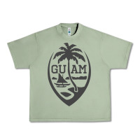 Oil Green guam seal guam flag usa guamanian chamorro gifts pullover hoodie Urban Heavy Tee - linhVisuals