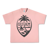 Salmon guam seal guam flag usa guamanian chamorro gifts pullover hoodie Urban Heavy Tee - linhVisuals