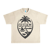 Sandshell guam seal guam flag usa guamanian chamorro gifts pullover hoodie Urban Heavy Tee - linhVisuals