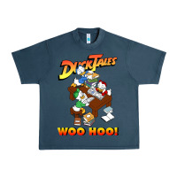 Midnight Navy woo hoo duck tales art gift for fans Urban Heavy Tee - linhVisuals