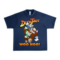 Navy woo hoo duck tales art gift for fans Urban Heavy Tee - linhVisuals