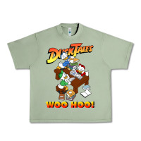 Oil Green woo hoo duck tales art gift for fans Urban Heavy Tee - linhVisuals