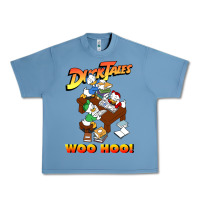 Pebble Blue woo hoo duck tales art gift for fans Urban Heavy Tee - linhVisuals
