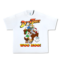 White woo hoo duck tales art gift for fans Urban Heavy Tee - linhVisuals