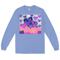 Colony Blue love Long Sleeve Tee - CowhideDigitalArt