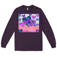 Plum love Long Sleeve Tee - CowhideDigitalArt