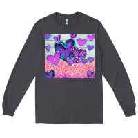 Smoke love Long Sleeve Tee - CowhideDigitalArt