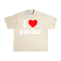 Sandshell i love asian girls t shirt Urban Heavy Tee - linhVisuals