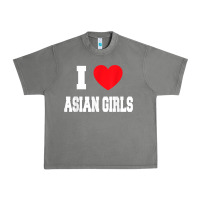 Tornado i love asian girls t shirt Urban Heavy Tee - linhVisuals