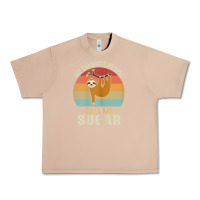 Burro womens my favorite people call me sugar cute sloth lover grandma Urban Heavy Tee - linhVisuals