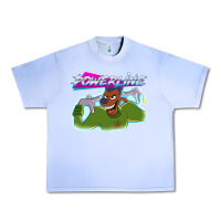 Grape Ice powerline Urban Heavy Tee - linhVisuals