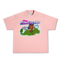 Salmon powerline Urban Heavy Tee - linhVisuals