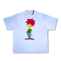 Grape Ice simpson Urban Heavy Tee - linhVisuals