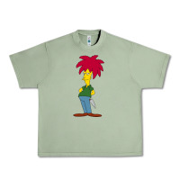 Oil Green simpson Urban Heavy Tee - linhVisuals