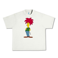 Pistachio simpson Urban Heavy Tee - linhVisuals