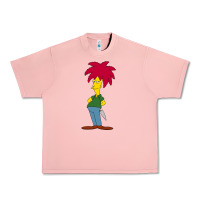Salmon simpson Urban Heavy Tee - linhVisuals