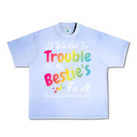 Grape Ice if we get in trouble it's my bestie's fault i listened her t shirt Urban Heavy Tee - linhVisuals