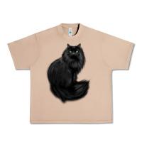 Burro black cat Urban Heavy Tee - linhVisuals