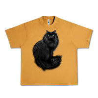 Peanut Butter black cat Urban Heavy Tee - linhVisuals