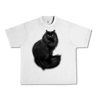 Lunar Rock black cat Urban Heavy Tee - linhVisuals