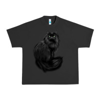 Pigment Black black cat Urban Heavy Tee - linhVisuals