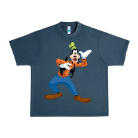 Midnight Navy goofy Urban Heavy Tee - linhVisuals