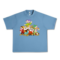 Pebble Blue grumpy dopey dwarf Urban Heavy Tee - linhVisuals