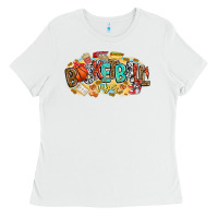 White basketball vibes Ladies Tee - CowhideDigitalArt