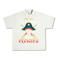 Pistachio it's all fun & games until someone needs an eyepatch pirate t shirt Urban Heavy Tee - linhVisuals