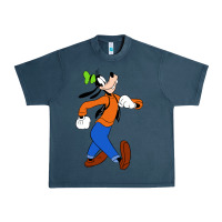 Midnight Navy goofy Urban Heavy Tee - linhVisuals