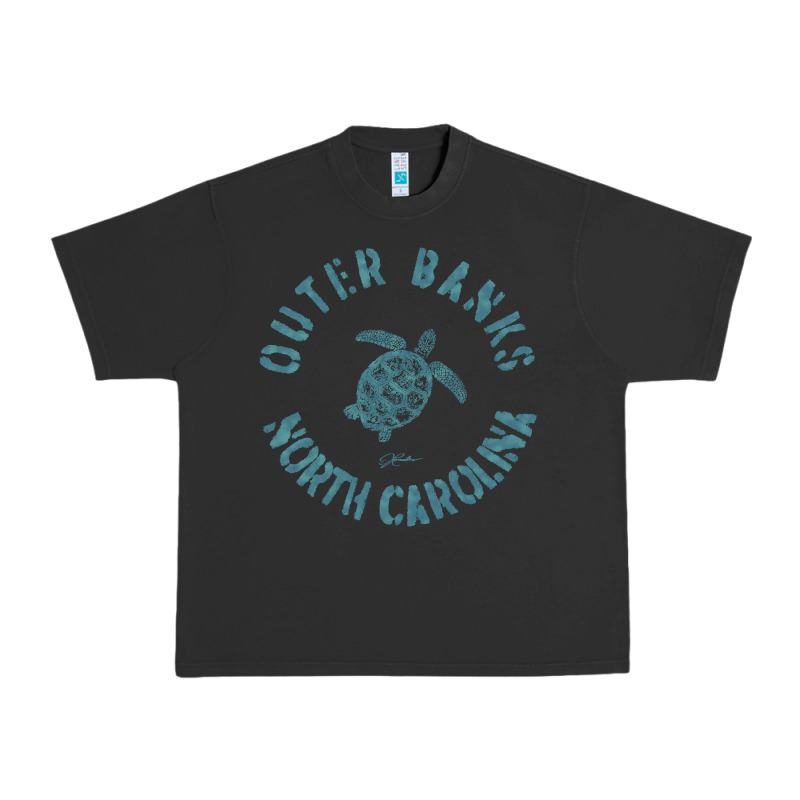 Jcombs Outer Banks, Nc, Sea Turtle Hoodie Urban Heavy Tee by linhVisuals | Teevron