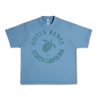 Pebble Blue jcombs outer banks, nc, sea turtle hoodie Urban Heavy Tee - linhVisuals