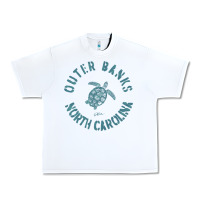 White jcombs outer banks, nc, sea turtle hoodie Urban Heavy Tee - linhVisuals