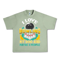 Oil Green bowling shirt funny dog lover quote bowler gift t shirt Urban Heavy Tee - linhVisuals