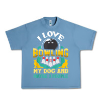 Pebble Blue bowling shirt funny dog lover quote bowler gift t shirt Urban Heavy Tee - linhVisuals