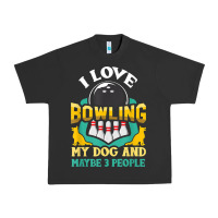 Pigment Black bowling shirt funny dog lover quote bowler gift t shirt Urban Heavy Tee - linhVisuals