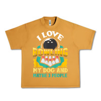 Peanut Butter bowling shirt funny dog lover quote bowler gift t shirt Urban Heavy Tee - linhVisuals