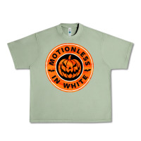 Oil Green motionless in white hellowen Urban Heavy Tee - linhVisuals