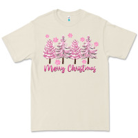 Bone Merry Christmas Trees Premium Tee - FaDigitalArtStudio